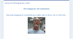 Desktop Screenshot of orinhargraves.com